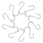 문 걸이 위에 포트훅 주방 옷걸이 무거운 짐 작업 고리버들 보관 바구니 1개 1 10 pcs