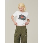 슈퍼드라이 SUPERDRY 슈퍼드라이 W 장미 로고 티셔츠 SDFISCP60