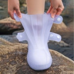 나무팩토리 똑딱이 신발방수커버 장마철 실리콘 레인슈즈