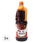 청우식품 청우 첫맛 쭈낙볶음양념 2 1kg 3개