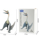 TNG Quetzalcoatlus 모델 Pterosauria 선사 시대 백악기 공룡 동물 컬렉션 장식 교육 생일 장난감