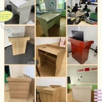 연설대 발언대 무대 오크 들판 수량 컬러 없고 결혼식 연단 무서랍 교탁 1 기간 돌잔치 투명