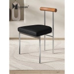 테이블 의자 체어 식탁 스틸프레임 등받이 디자인 혹은 외딴 지역은 추가 이 필요