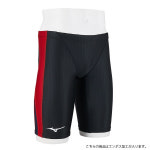 미즈노 MIZUNO 남성 사각수영복 STREAM ACE 하프 스패츠 N2MB102497