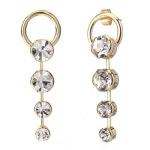 M.M.D 엠엠디 Chandelier drop earrings