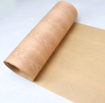 천연 오크 패턴 목재 베니어 크래프트 종이 뒷면 너비