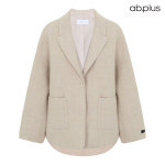 에이비플러스 AB PLUS ab plus ab plus 카라 포켓 울블렌드 핸드메이드 코트