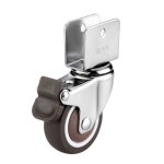 접이식 360가구 U자형 l자 무소음 자 달기 회전 식탁 가구 서랍장에 바퀴 1 1 클립 4개 브레이크