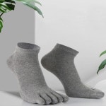 남성 5컬러 쫀쫀한 단목 발가락양말 발가락 중목양말