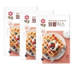 CJ제일제당 백설 백설 와플믹스 450g 3개