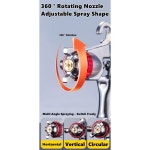 사이펀중력 공압 스프레이 페인트 총 자동차 가구 부품 그림을 전문 분무 페인트 분무기