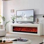 벽난로 모형 모조 분위기 3D벽난로 불멍 가구 인테리어 꾸미기