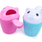 살림덕후 욕실 손잡이 목욕탕 바가지 박아지 욕실물바가지 유아목욕바가지 상품선택 1개