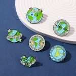 지구 환경 보호 브롯지 뱃지 환경지킴이 캠페인 지구의날 브로치