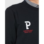 Parly Gates 남성용 긴팔 크루넥 스웨트셔츠 로고 기본 골프 053-3162203