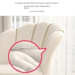 메이크업 등받이 화장대 의자 라이트 드레싱 분장 사각 심플 네일숍 테이블 벤치 공주님 1 베 플리스 고탄성 라텍스 스펀지 다