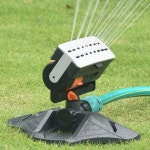 잔디 스프링클러 정원 자동 180 회전 조절 넓은 면적 마당 시스템 농장용 스윙 분무기