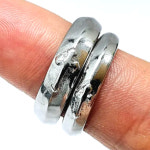 십자가 주기도문 묵주 반지 심플 커플링