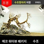 진달래 뿌리 조경 세트 침목어항 가산 유경류 수초 어항 가수초 수경당