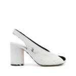 메종마르지엘라 25 FW 메종마르지엘라 페인트 프린트 슬링백 샌들 S66WP0104P8306 TP43727903