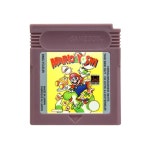 비디오 게임 카트리지 비트 콘솔 카드 황금 동전 와리오 랜드 동 6 Mario Yoshi 1개