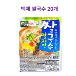 백제푸드 백제 쌀국수 멸치맛 20개