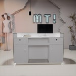 안내데스크 계산대 180 리셉션 카운터테이블 라운드 라운드