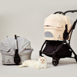 멍글리 위고 이동식캐리어 반려동물 펫유모차 소프트베이지