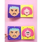 재밌는 나 가족 친구 얼굴 표현 꾸미기 꼴라주 북만들기 5p