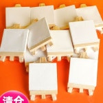 나무받침 액자 테이블 미니 거치대 부활절 탁상용액자 포토테이블 액자스탠드 선물 스몰 우드 거치대 원목색