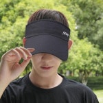 썬캡 둘레조절 넓은 앞챙 오픈 선캡 골프 테니스 러닝