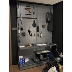 타공판 철제 파티션 타공 인테리어 높이 사무실 너비 구멍판 타공벽 x150 싱글 레귤러 62 40