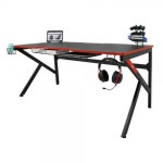 에이픽스 1인용 게이밍 컴퓨터책상 GD001 1600x800mm