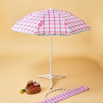 모던하우스 버터샵 ON PIKPIK 피크닉 파라솔 핑크블루