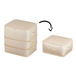 지퍼 가방 캠핑 압축 파우치 이불 수납 가방 L 그레이L