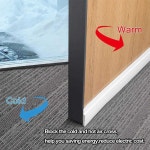 욕실문보호대 실리콘물막이 화장실문보수 도어 하단 씰 스트립 Weatherstrip 드래프트 스토퍼 Anti-ColD Ga