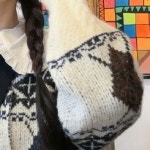 이거찜 가을 겨울 골지 니트 와이드 헤어밴드 겨울머리띠 방한머리띠