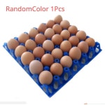 농장 계란 트레이 컨테이너 장거리 운송 플라스틱 홀더 부화 전용 팔레트 이송 2 RandomColor-1pcs 1개