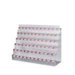 연필 볼펜 문구점 사선 투명 진열대 펜꽂이 매대 거치대