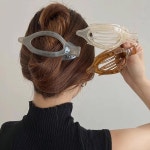 펀칭 나뭇잎 헤어 집게핀 ELH-102