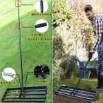 잔디 탄 작업 정원 레벨러 텃밭 농장 골프장 수 탄기