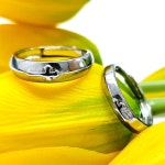 십자가 주기도문 묵주 반지 심플 커플링