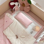 크레므앙팡 리몽드 양모 워싱 낮잠이불세트 J + 네임택