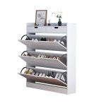 슬림 신발장 좁은 현관 신발 100 수납장 틈새 저렴한 미니 80 정리대 50 1 50 17 48 온화이트블랙 조립하다