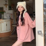 후드 트렌치코트 L 879P125K8