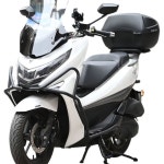 오토바이 등받이 접이식 후면 바이크 랙 허리받침대