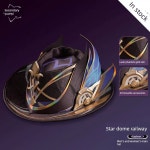 게임 붕괴 스타레일 모자 게임용 소품 레일 프레 개척자 혼카이 55 M 56