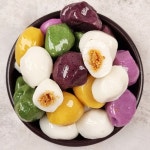 차원이 다른 고소함 굳지 않는 오색 송편 1kg 1봉 약 43 48개
