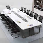 DESK FLOW 대형 사무실 회의 테이블 회의실 책상 1 8m 1 0m