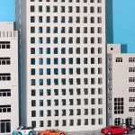 모형 건물 건물모형 플라워 슈트 플라스틱